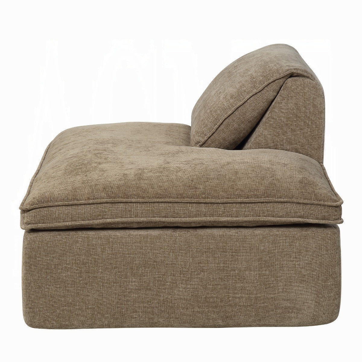 Almano Brown Chenille RF Chaise LV07673