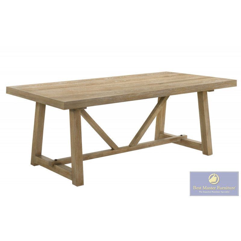 Malibu Kepler Driftwood 7 Pc Dining Set