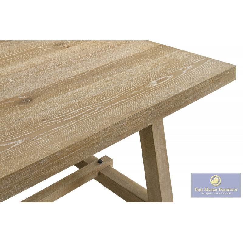 Malibu Kepler Driftwood 7 Pc Dining Set