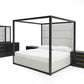 Manhattan 5 Pc Canopy Bedroom Collection by VIG