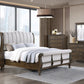 Cosmos Marina Dark Walnut 4 Pc Bedroom Collection