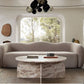 Maya Sofa Winter Mink Velvet