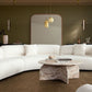 Diamond Sofa Micah Ivory Modular Sectional