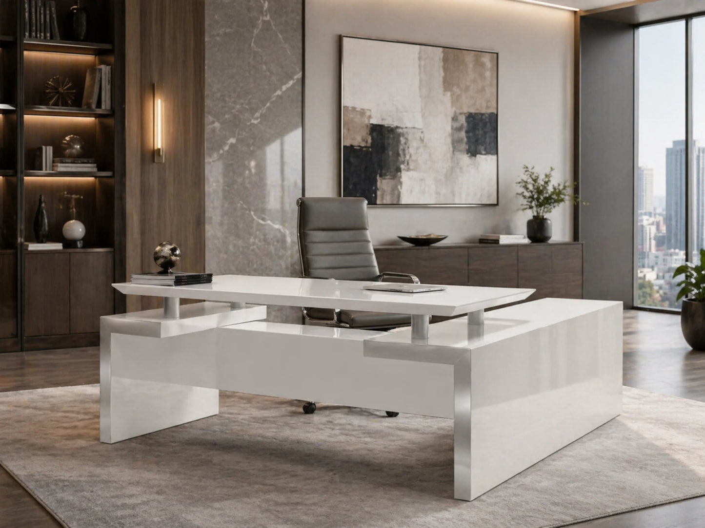 Monaco Executive Desk by Sharelle Furnishings