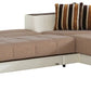 Moon Two-Tone Sleeper Sectional by Bellona