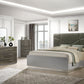 Naples King 4 Pc Bedroom Set by Cosmos