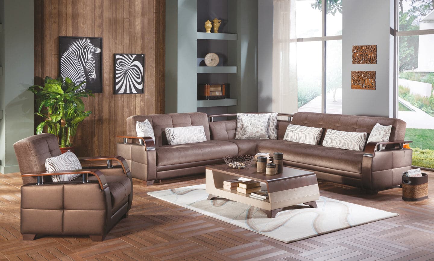 Bellona Natural Sofa Sleeper 4 Colors