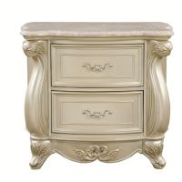 Monique Champagne Finish Bedroom Collection