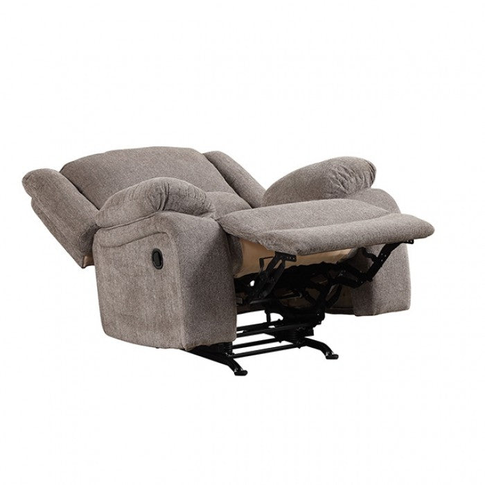 Cosimo Mocha Chenille Recliner NX6003GY