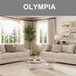 Olympia Woodstock Ivory 2 Pc Sofa Set