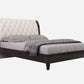 Global United Paris 4 Pc Bedroom Collection - Beige & Wenge