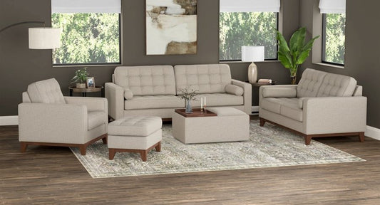 Emerald Home Presley Flax Sofa Collection