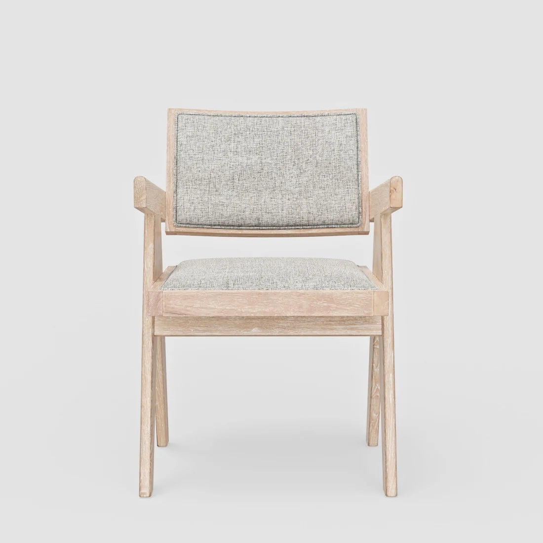 Colección de comedor Raquel de 7 piezas con acabado natural