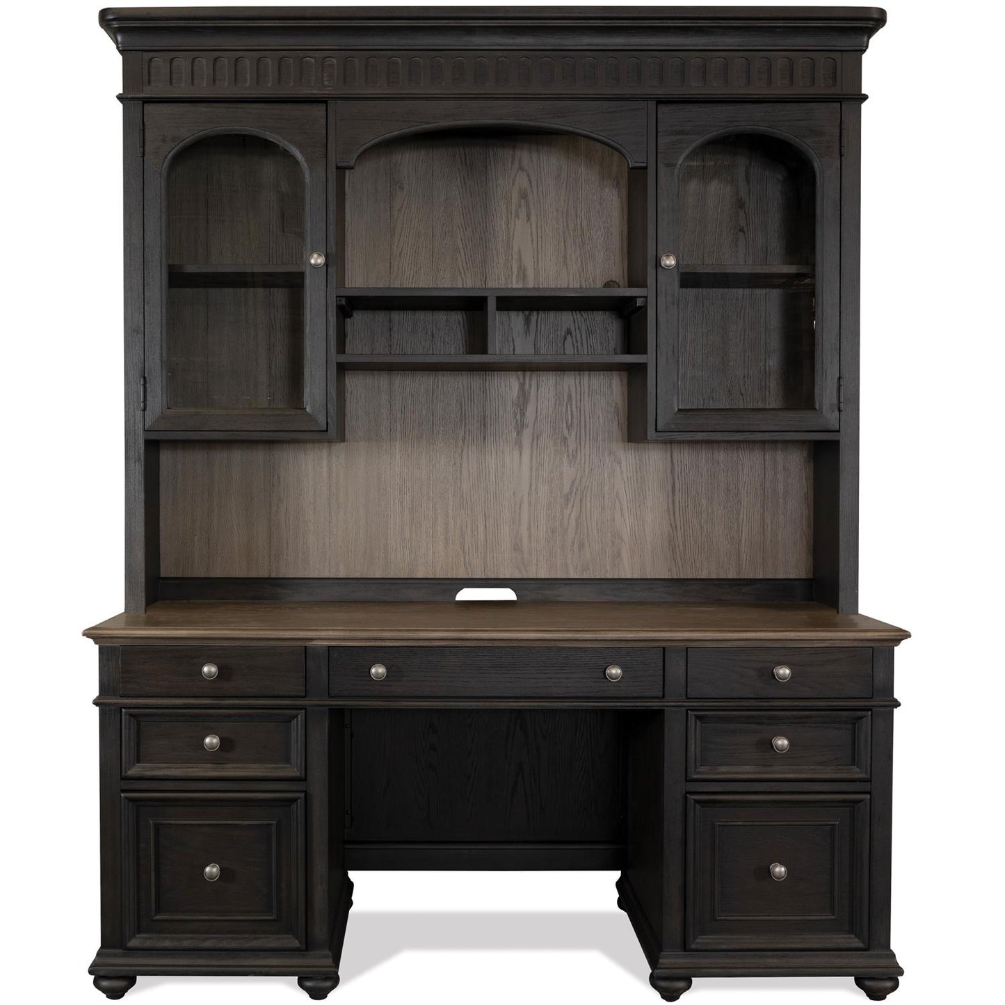 Regency Credenza & Hutch by Riverside