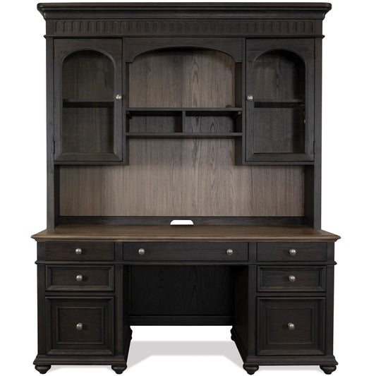 Regency Credenza & Hutch by Riverside