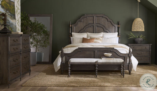 Revival Row 4 Pc Bedroom Collection by Pulaski