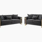 Riya Gray 2 Piece Sofa Collection by Cosmos