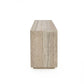 Nova Domus Roma - Modern Faux Travertine File Cabinet