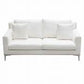Seattle White Linen Sofa Collection - Diamond Sofa