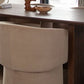 Tess Camel Performance Velvet Side Chair