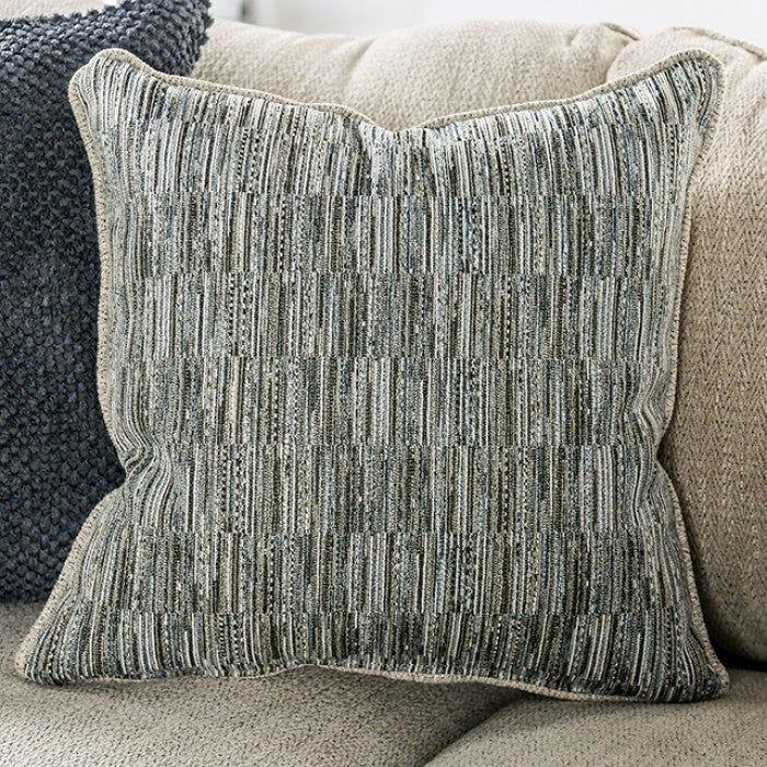Salisbury Cream Chenille Living Room Collection