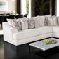 Moorpark Off-White Boucle Sectional by FOA
