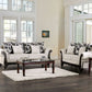 Cassani Gray Chenille Sofa Collection by Furniture of America