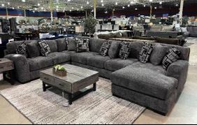 Wesley Oversize Sectional New Comfort Ind - 7 Colors