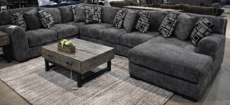 Wesley Oversize Sectional New Comfort Ind