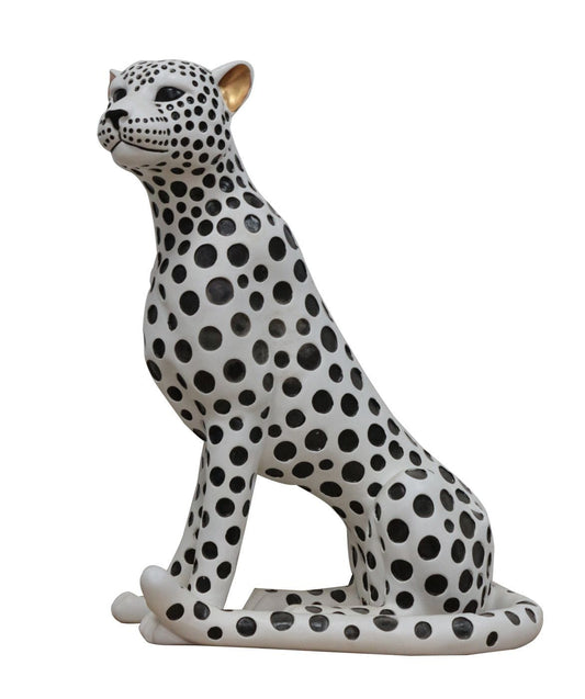 Snow Leopard Sculpture by VIG Furniture