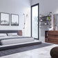 VIG Jagger Walnut 5 Pc California King Bedroom Set
