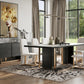 Modrest Tasha - Modern Black Ash Dining Table