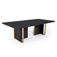 Modrest Tasha - Modern Black Ash Dining Table