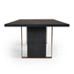 Modrest Tasha - Modern Black Ash Dining Table