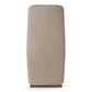 Tasha Modern Light Beige Grey Velvet Chair