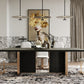 Modrest Tasha - Modern Black Ash Dining Table