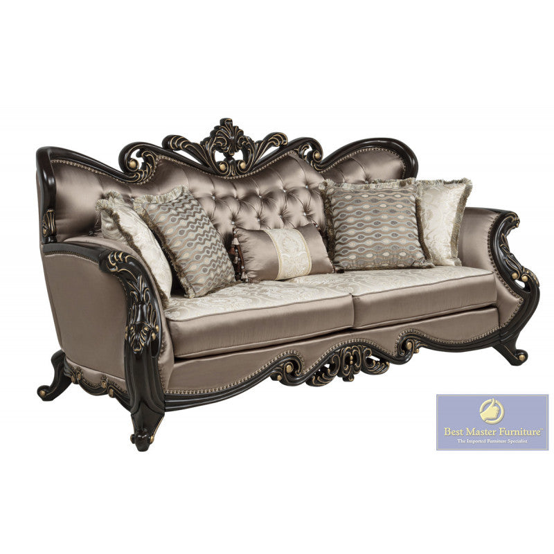 Best Master TLR01 Traditional 2 Pc Sofa Set