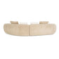 Divani Casa Trevor - Modern Curved Sectional