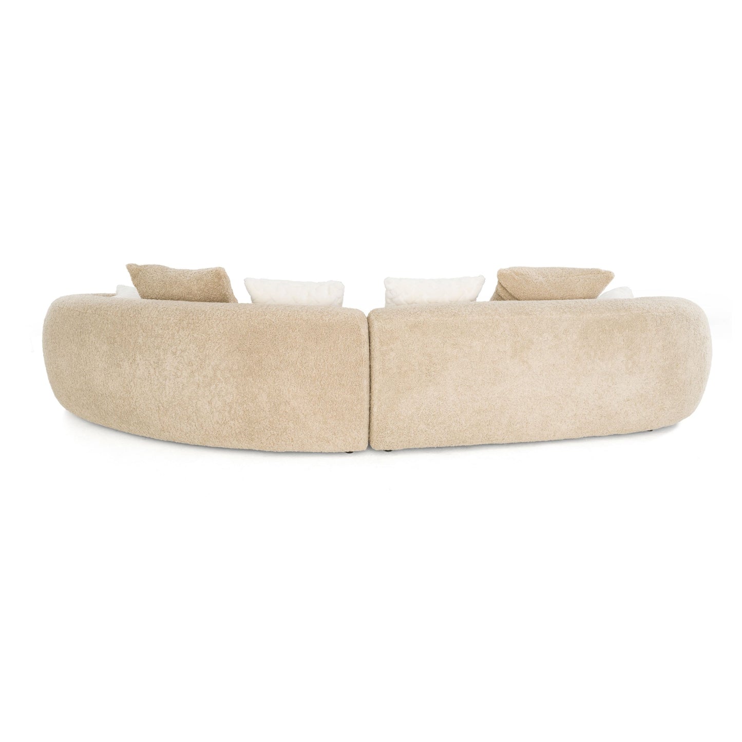 Divani Casa Trevor - Modern Curved Sectional