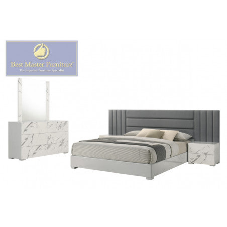 Velasca 4 Pc Modern Bedroom Set