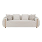 Yorba 2 Pc Modern Beige Sofa Collection