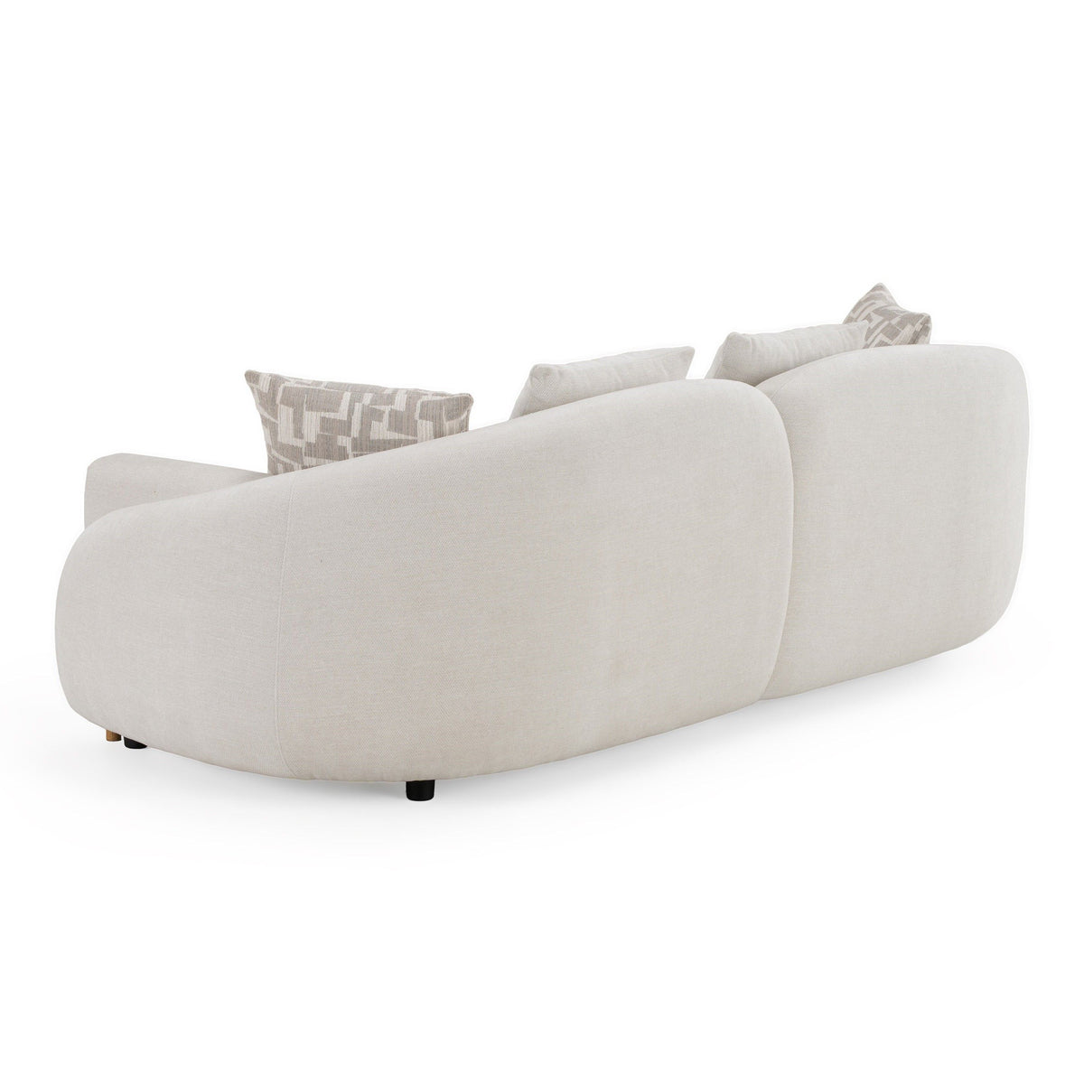 Yorba 2 Pc Modern Beige Sofa Collection