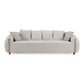 Yorba 2 Pc Modern Beige Sofa Collection