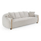 Yorba 2 Pc Modern Beige Sofa Collection