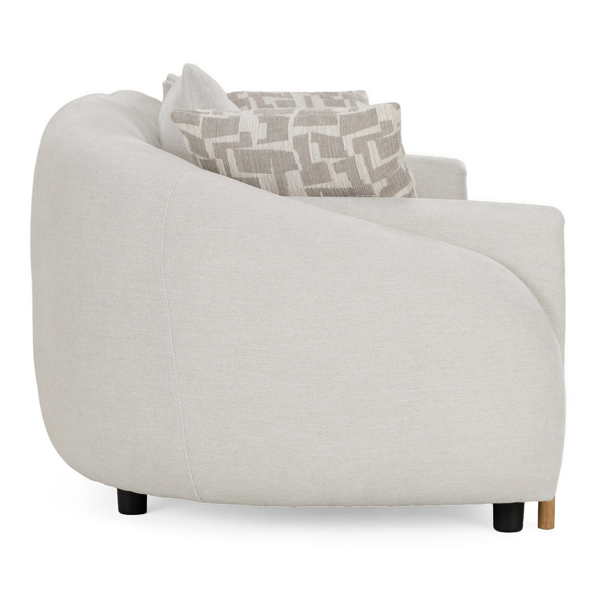 Yorba 2 Pc Modern Beige Sofa Collection