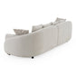 Yorba 2 Pc Modern Beige Sofa Collection