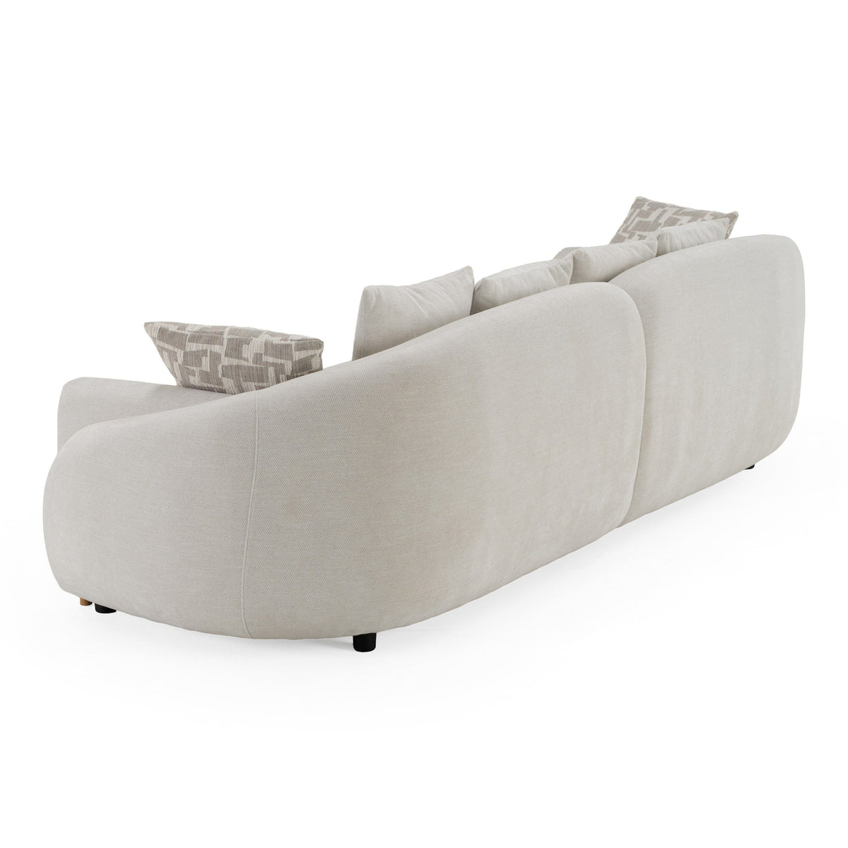Yorba 2 Pc Modern Beige Sofa Collection