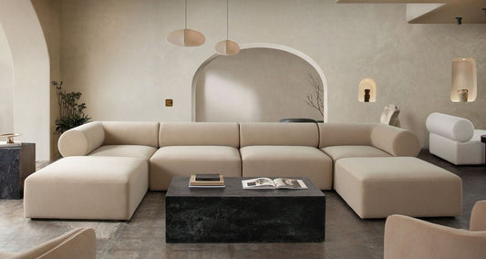 Zia Modular Sectional - Camel or Ivory
