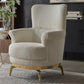 Zoe Chair Cream Chenille