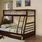 Jason 02020 Twin-Full Bunk Bed w/Drawers